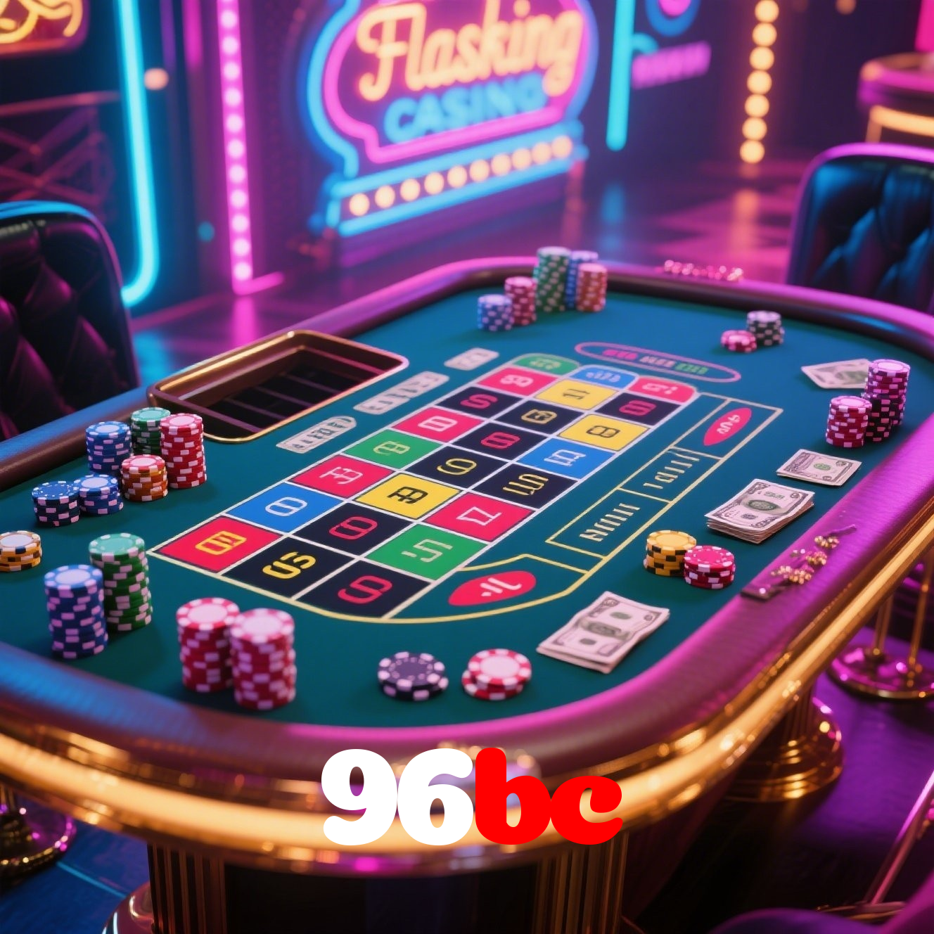 96bc：Aposte no seu time de futebol e ganhe no blackjack e roleta online!
